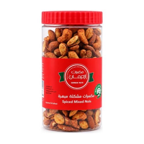 Izhiman Spiced Mixed Nuts, Roasted & Salted, 500 g (17.6 oz)