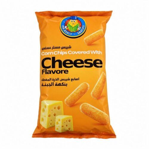 Mr. Asaly Cheese Corn Chips, 100 g (3.53 oz)
