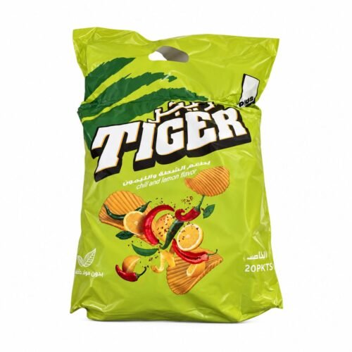 Tiger Chili & Lemon Potato Chips, 20-Pack Multipack