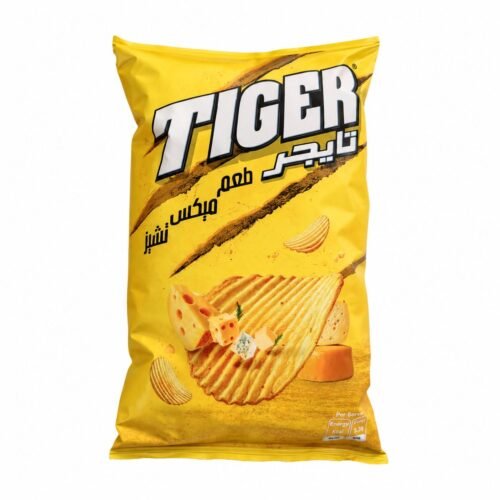 Tiger Mix Cheese Potato Chips, 90 g (3.17 oz)