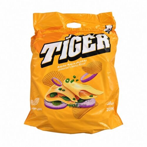 Tiger Seasoned Cheese Potato Chips, 20-Pack Multipack