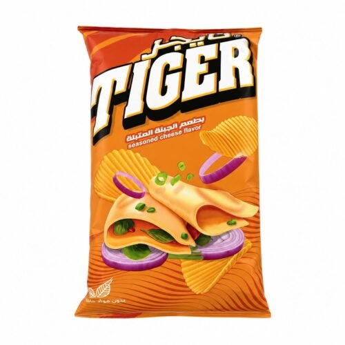 Tiger Seasoned Cheese Potato Chips, 90 g (3.17 oz)