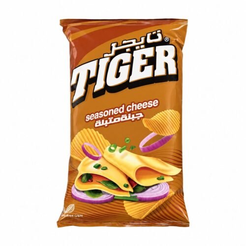 Tiger Seasoned Cheese Potato Chips, Family Size 180 g (6.3 oz)