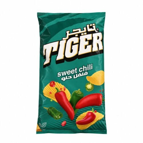 Tiger Sweet Chili Potato Chips, Family Size 180 g (6.3 oz)